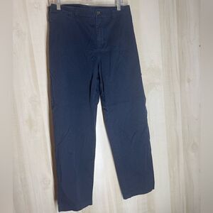 Khaki‎ by Gap broken in straight navy pants, size 18